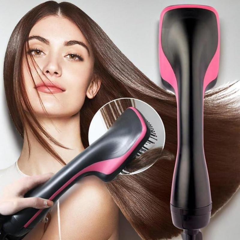 2 in 1 Comfort Comb Design Multifunctional Hair Dryer, Fast Drying Hair Styling Tool, Hairdressing Comb Hot Air Brush, Trending Products, Makeup Products, Back To School, Hair Straightener Comb-OA