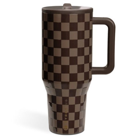 HydroJug Traveler | Leak-Proof Insulated Tumbler with Flip Straw & Cup Holder Fit Flasks Lid-BP