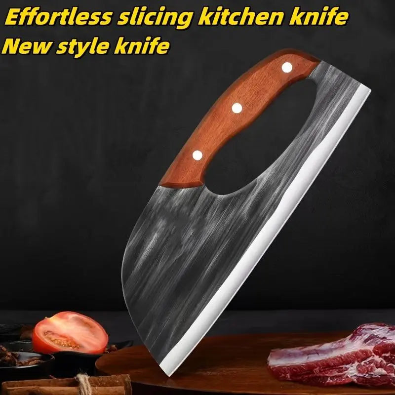 [Buy 1 Get 1 Free] For Only Today 2pcs kitchen knives, super sharp kitchen knives, meat cutters, kitchen knives and slicing knives Combination knife Block household knife chef knifes meat cleaver knife kitchen knives Kitchenware Meatcleaverset Cooking-OA