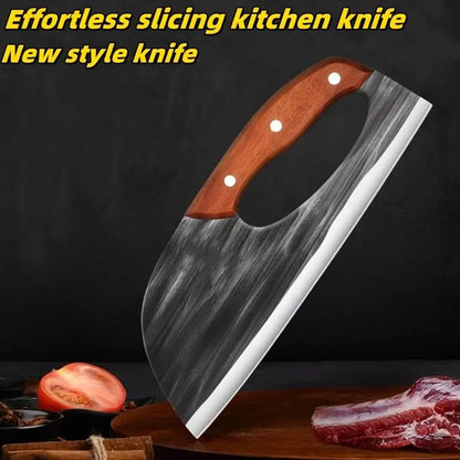 [Buy 1 Get 1 Free] For Only Today 2pcs kitchen knives, super sharp kitchen knives, meat cutters, kitchen knives and slicing knives Combination knife Block household knife chef knifes meat cleaver knife kitchen knives Kitchenware Meatcleaverset Cooking-OA