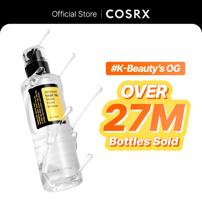 🔥[5𝟎% 𝐎𝐅𝐅 𝐋𝐀𝐒𝐓 𝐓𝐇𝐑𝐄𝐄 𝐃𝐀𝐘𝐒][COSRX Official] Advanced Snail 96 MucinPower Essence (100ml) I THE ORIGINAL SNAILMUCIN ESSENCE, GLOBAL TOP SELLER,Korean Skin Rejuvenate-JKL