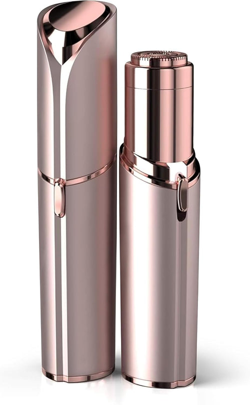 🔥[5𝟎% 𝐎𝐅𝐅 𝐋𝐀𝐒𝐓 𝐓𝐇𝐑𝐄𝐄 𝐃𝐀𝐘𝐒]Facial Hair Remover for Women - as Seen on TV Painless Face Shaver - Electric Hair Removal Device for Face Lips Peach Fuzz with Light (Rose Gold)-JKL