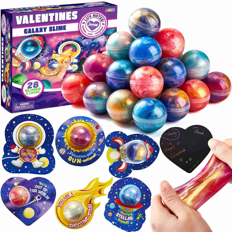 30Pcs Galaxy Balls Slime