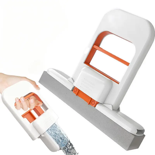🔥[5𝟎% 𝐎𝐅𝐅 𝐋𝐀𝐒𝐓 𝐓𝐇𝐑𝐄𝐄 𝐃𝐀𝐘𝐒]Rozino Mini Mop 2025 New Upgrade Portable Self-Squeezing Mop for Small Spaces Wet & Dry Use Orange Color with Sponge Included Ideal for Bathroom Kitchens and Desktop Glass Cleaning-JKL