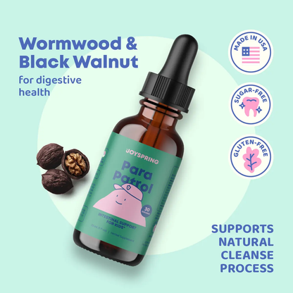 🔥[5𝟎% 𝐎𝐅𝐅 𝐋𝐀𝐒𝐓 𝐓𝐇𝐑𝐄𝐄 𝐃𝐀𝐘𝐒]JoySpring Para Patrol Plant-Based Liquid Cleanse – Digestive Regularity Support for a Healthy Gut, Wellness Balance Supplement-JKL