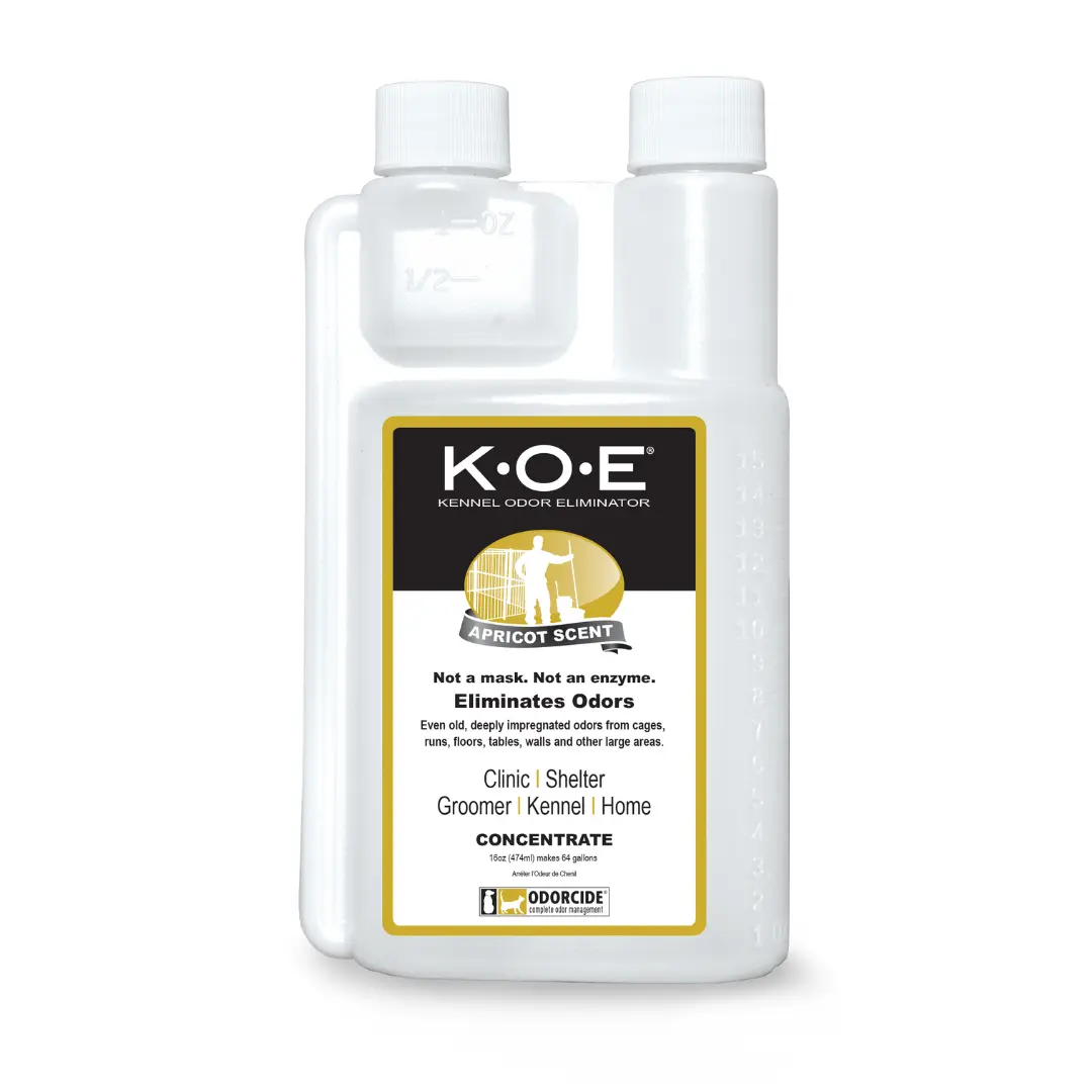 🔥[5𝟎% 𝐎𝐅𝐅 𝐋𝐀𝐒𝐓 𝐓𝐇𝐑𝐄𝐄 𝐃𝐀𝐘𝐒]K.O.E. 16oz Concentrate - Kennel Odor Eliminator - Non-Enzymatic Formula, KOE, Apricot, Fresh, Original Scent, 16 oz Pint-JKL