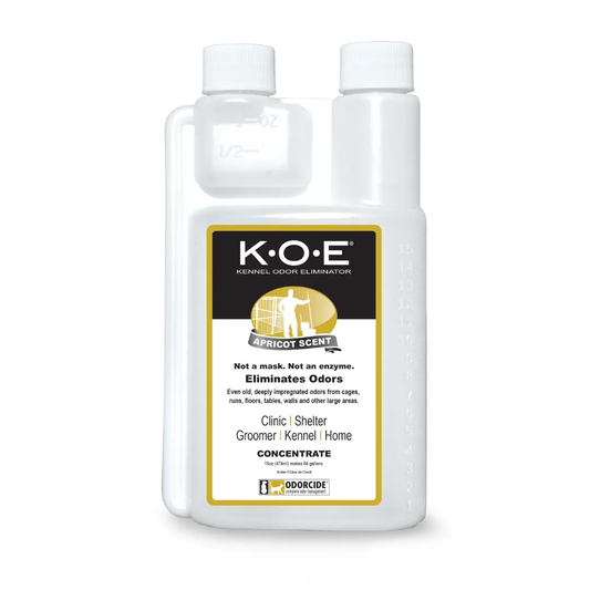 🔥[5𝟎% 𝐎𝐅𝐅 𝐋𝐀𝐒𝐓 𝐓𝐇𝐑𝐄𝐄 𝐃𝐀𝐘𝐒]K.O.E. 16oz Concentrate - Kennel Odor Eliminator - Non-Enzymatic Formula, KOE, Apricot, Fresh, Original Scent, 16 oz Pint-JKL
