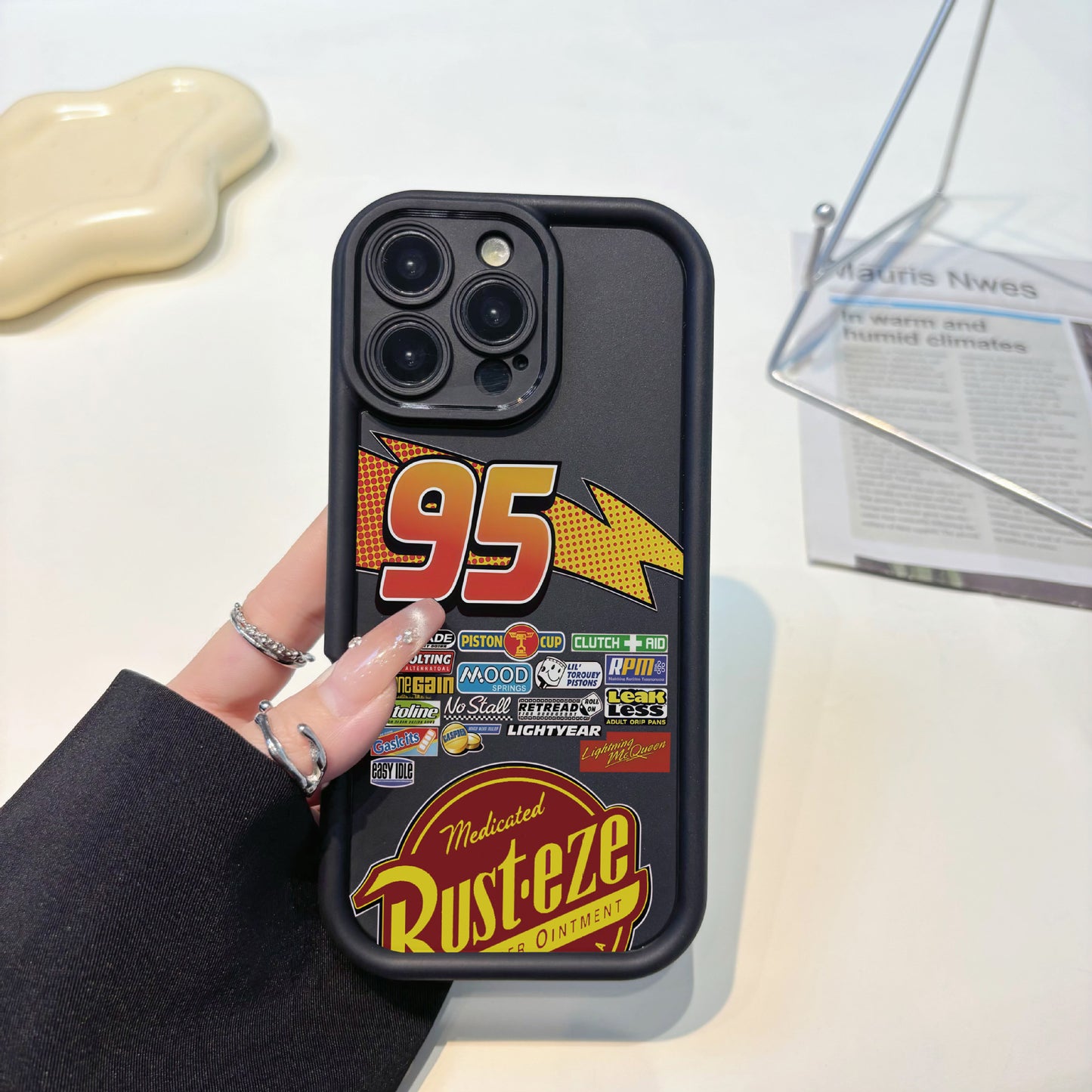 [NEW]Rust Racing Phone Case TPU for iPhone 17 AIR 17 PRO 16 PRO 15 PRO MAX 14 PLUS，and other models-BP