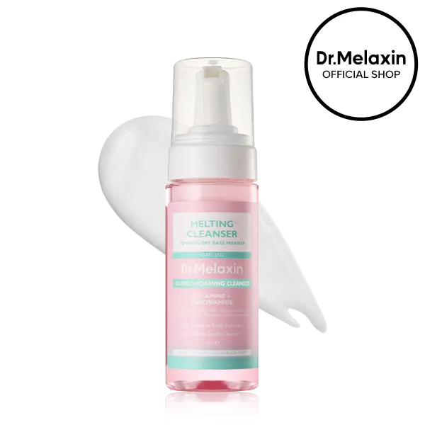 🔥[5𝟎% 𝐎𝐅𝐅 𝐋𝐀𝐒𝐓 𝐓𝐇𝐑𝐄𝐄 𝐃𝐀𝐘𝐒][Dr.Melaxin Official] Melting Cleanse Hypoallergenic Makeup remover with Quick Bubble, Deep Pore Cleansing for all skin type, 150ml-JKL