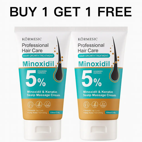 🔥[5𝟎% 𝐎𝐅𝐅 𝐋𝐀𝐒𝐓 𝐓𝐇𝐑𝐄𝐄 𝐃𝐀𝐘𝐒][BUY 1 GET 1 FREEJKORMESIC 5% MinoxidilHair Growth Scalp Massage Cream with Keratin& Ginger for Men Women Prevents LossRepairs Follicles Promotes Fast RegrowthStrengthens Roots Buy 1 Get 1 Free-JKL
