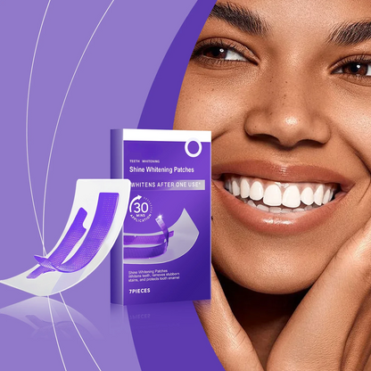 [🔥Annual Winter Warehouse Sale] Purple Whitening Strips, Your teeth will shine brighter than ever before-EQ