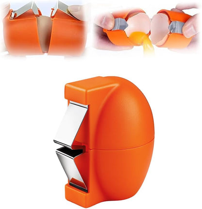 🔥[5𝟎% 𝐎𝐅𝐅 𝐋𝐀𝐒𝐓 𝐓𝐇𝐑𝐄𝐄 𝐃𝐀𝐘𝐒]2026 New Egg Shell Opener, Stainless Steel Egg Cracker Tool, Multifunctional Egg Shell Opener for Raw & Hard-Boiled Eggs, Handheld Kitchen Gadget for Easy Peeling & Separating-JKL