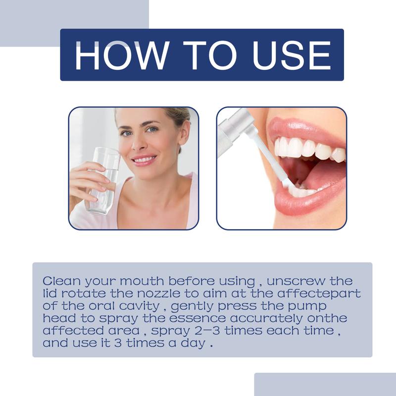 Oral Care Spray –Preventing tooth sensitivity,Relieve swollen and inflamed gums,Relieve tooth decay,Gentle Formula for Daily Use-OA