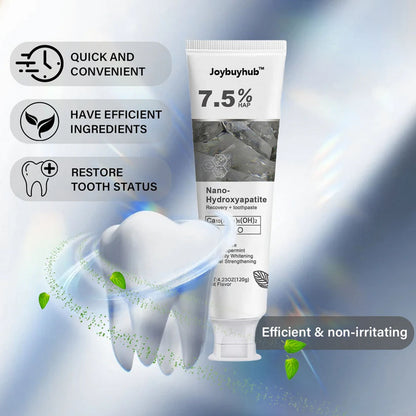 🔥Ends Tonight: Get 60% OFF Before It’s Gone!🎁 Joybuyhub™ Fluoride-Free Hydroxyapatite Toothpaste – Gentle Whitening & Enamel Strength for Sensitive Teeth-OA