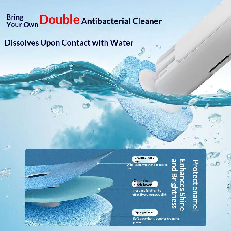 🔥Ends Tonight: Get 50% OFF Before It’s Gone!⏰Disposable & Hygienic Toilet Brush - No-Touch, No-Cleanup Cleaning for Your Bathroom-OA