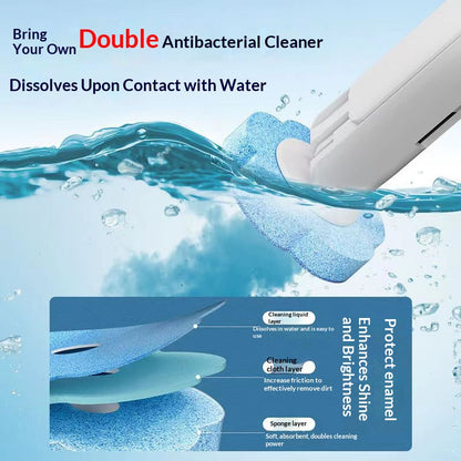 🔥Ends Tonight: Get 50% OFF Before It’s Gone!⏰Disposable & Hygienic Toilet Brush - No-Touch, No-Cleanup Cleaning for Your Bathroom-OA