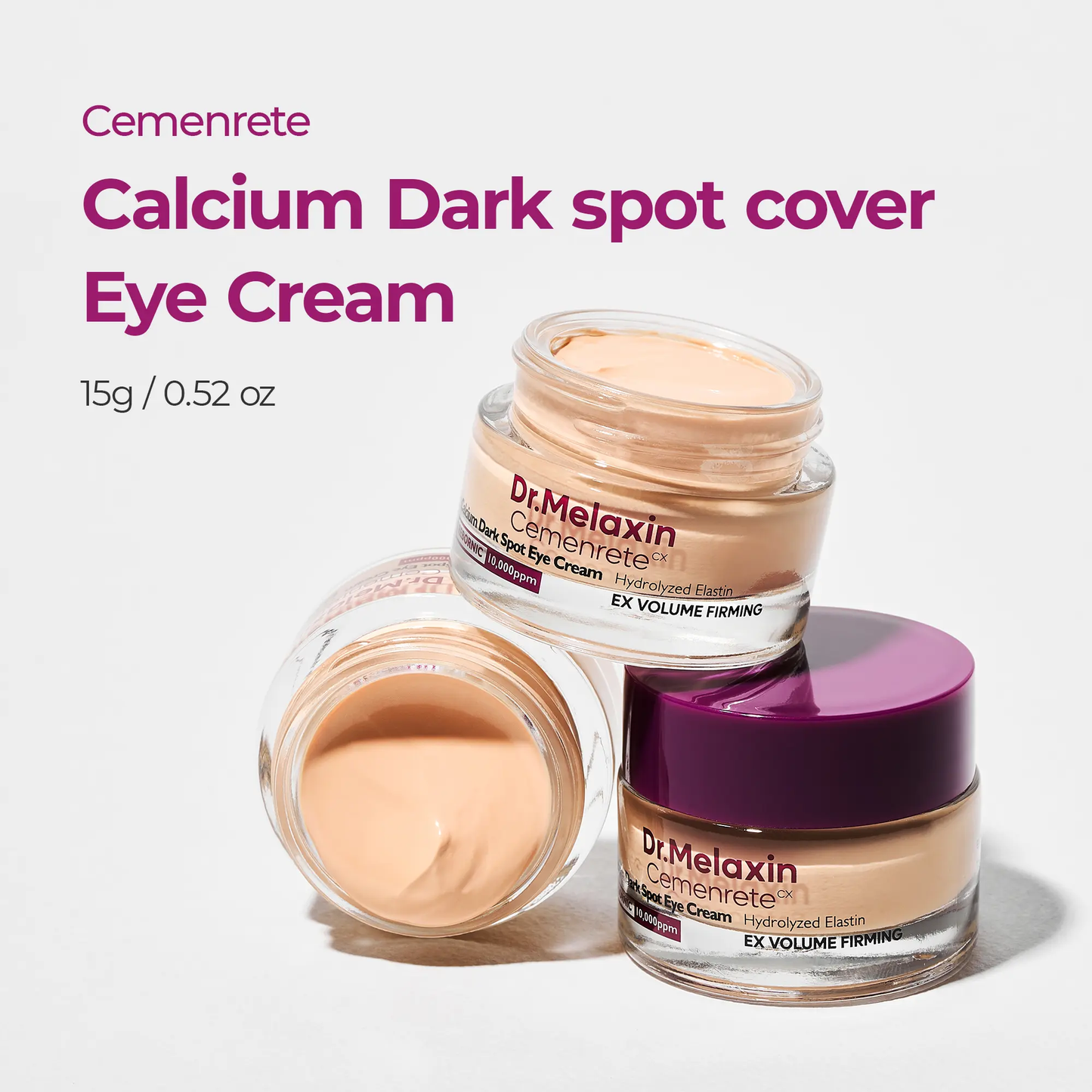 🔥[5𝟎% 𝐎𝐅𝐅 𝐋𝐀𝐒𝐓 𝐓𝐇𝐑𝐄𝐄 𝐃𝐀𝐘𝐒][Dr.Melaxin Official] Calcium Dark Spot EyeCream I Dark Circle, Anti-aging, Sagging,Elasticity I Korean Cosmetics-JKL