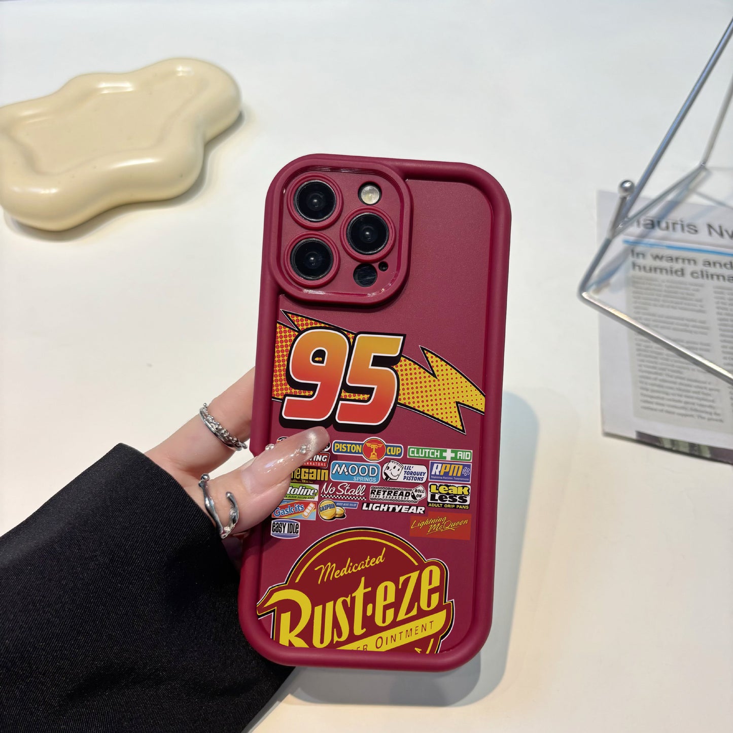 [NEW]Rust Racing Phone Case TPU for iPhone 17 AIR 17 PRO 16 PRO 15 PRO MAX 14 PLUS，and other models-BP
