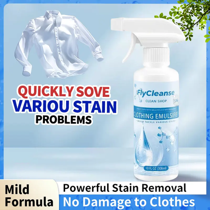 🔥[5𝟎% 𝐎𝐅𝐅 𝐋𝐀𝐒𝐓 𝐓𝐇𝐑𝐄𝐄 𝐃𝐀𝐘𝐒]FlyCleanse Fabric Emulsifier, a non-ioniclaundry pre-treatment agent-gentle onfabrics, with disinfecting and softeningproperties; a household stain remover andlaundry detergent-JKL