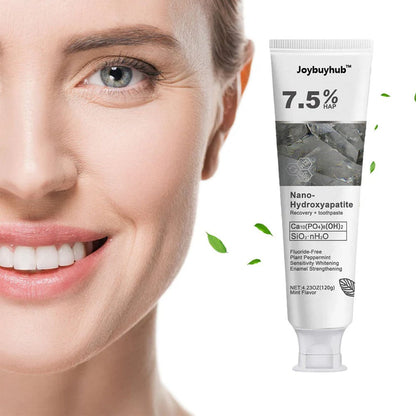 🔥Ends Tonight: Get 60% OFF Before It’s Gone!🎁 Joybuyhub™ Fluoride-Free Hydroxyapatite Toothpaste – Gentle Whitening & Enamel Strength for Sensitive Teeth-OA