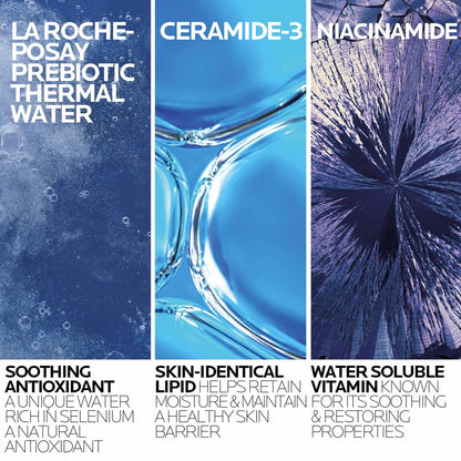 🔥[5𝟎% 𝐎𝐅𝐅 𝐋𝐀𝐒𝐓 𝐓𝐇𝐑𝐄𝐄 𝐃𝐀𝐘𝐒]La Roche-Posay Toleriane Hydrating Gentle Face Cleanser, Hydrating Facial Cleanser With Niacinamide + Ceramides, Daily Face Wash For Dry Skin To Normal Skin, Sensitive Skin Tested, Fragrance Free-JKL