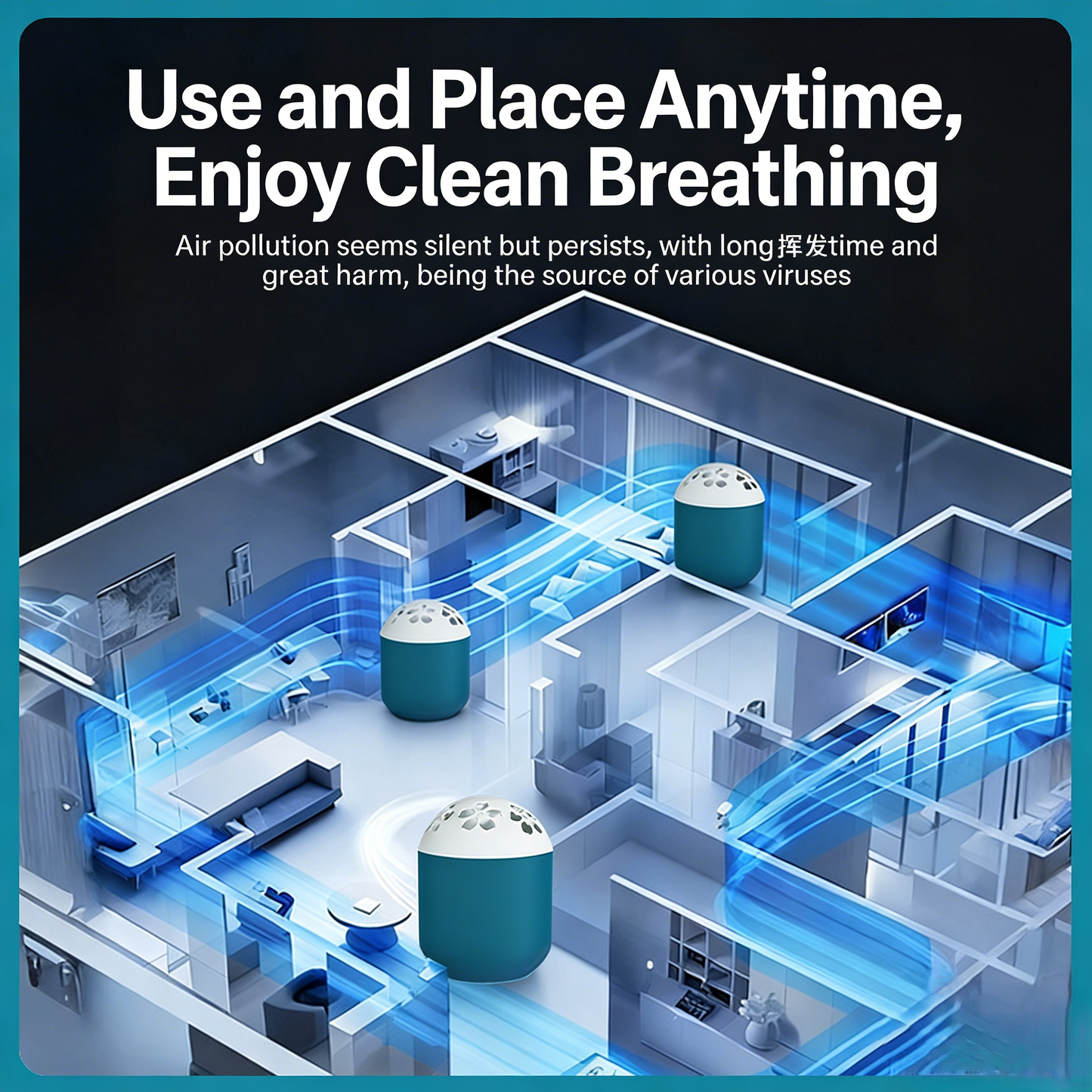 [50% off]Air Purification Magic Box Indoor Room Purification, Adsorbs Dust, Keeps Air Fresh, Removes Odors and Dust Magic Box-vip