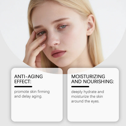 🔥[5𝟎% 𝐎𝐅𝐅 𝐋𝐀𝐒𝐓 𝐓𝐇𝐑𝐄𝐄 𝐃𝐀𝐘𝐒]Daily Gentle Care Moisturizes and Nourishes the Delicate Eye Area Plumps and Hydrates Massage Eye Care Cream Instant Firming and Lifting Easy-to-Apply Formula-JKL