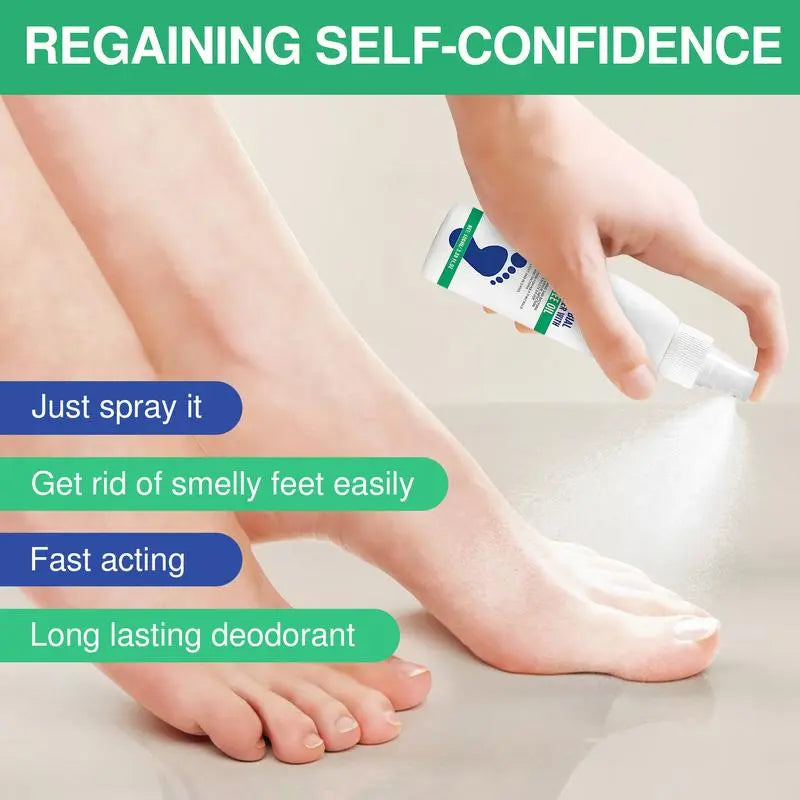 🔥[5𝟎% 𝐎𝐅𝐅 𝐋𝐀𝐒𝐓 𝐓𝐇𝐑𝐄𝐄 𝐃𝐀𝐘𝐒](3 bottles)Tea Tree Oil Foot Spray - Plantar Moisturizing Deodorant for Odor Control & Dry Feet Care, Natural Foot Sanitizer with Antifungal Properties,Ximonth Clear Foot Sanitizer Spray,for Foot & Shoe Freshness-JKL