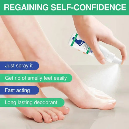 🔥[5𝟎% 𝐎𝐅𝐅 𝐋𝐀𝐒𝐓 𝐓𝐇𝐑𝐄𝐄 𝐃𝐀𝐘𝐒](3 bottles)Tea Tree Oil Foot Spray - Plantar Moisturizing Deodorant for Odor Control & Dry Feet Care, Natural Foot Sanitizer with Antifungal Properties,Ximonth Clear Foot Sanitizer Spray,for Foot & Shoe Freshness-JKL