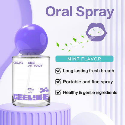 [60% Off Mega Sale] Probiotic Oral Spray 20ml - Fresh Breath & Oral Care, Sugar-Free, Portable, Long-Lasting Freshness-LP