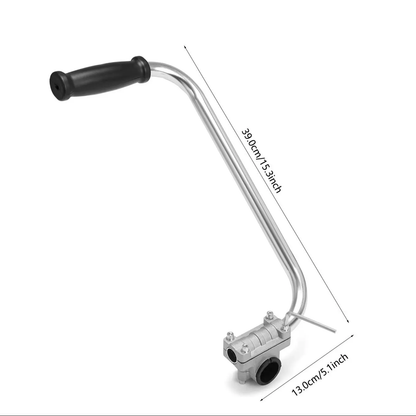 🔥[5𝟎% 𝐎𝐅𝐅 𝐋𝐀𝐒𝐓 𝐓𝐇𝐑𝐄𝐄 𝐃𝐀𝐘𝐒]Grass Trimmer Handle, Aluminum Trimmer Handle with Bracket Clip, Multifunctional Garden Trimmer Handle, Power Tool Accessories-JKL