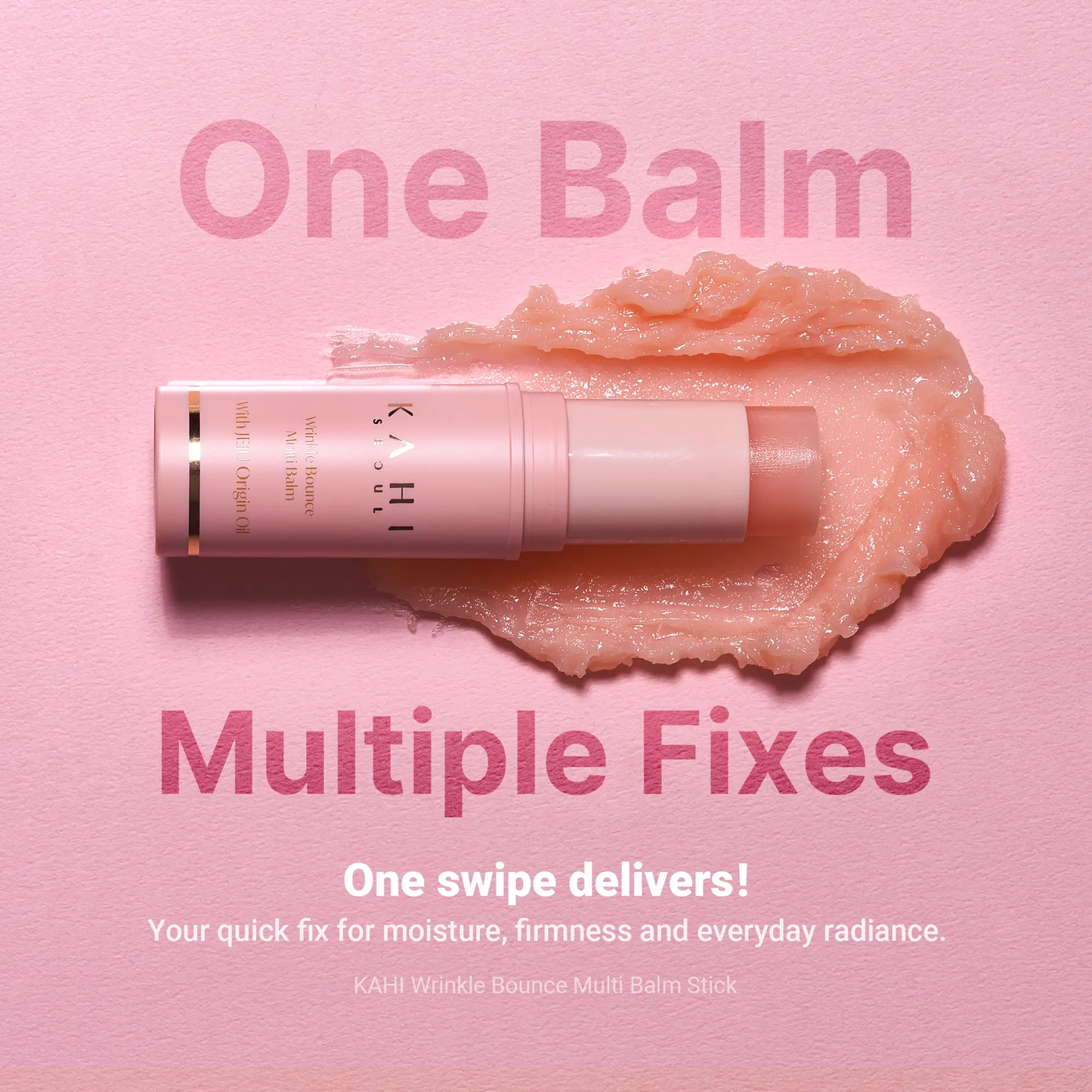 🔥[5𝟎% 𝐎𝐅𝐅 𝐋𝐀𝐒𝐓 𝐓𝐇𝐑𝐄𝐄 𝐃𝐀𝐘𝐒]KAHI Wrinkle Bounce Multi Balm Stick - PDRNCollagen Wrinkle Stick & Hydrating Multi-UseBalm for Face Lips & Neck Anti-Aging RadianceBooster with Salmon Collagen Jeju FermentedOil & PDRN Skin Repair Moisturizing-JKL