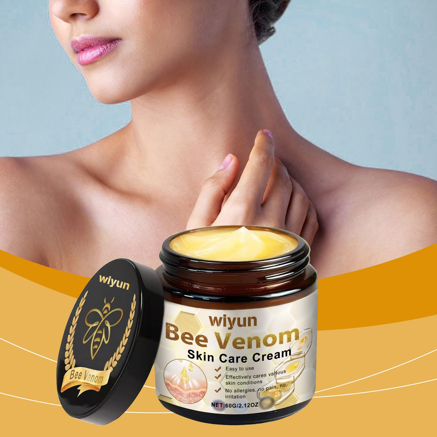 🔥[5𝟎% 𝐎𝐅𝐅 𝐋𝐀𝐒𝐓 𝐓𝐇𝐑𝐄𝐄 𝐃𝐀𝐘𝐒]Organic Grass-Fed Beef Tallow Balm with Raw Honey - Handmade All-Natural Moisturizer for Soft, Smooth, Radiant Skin-JKL