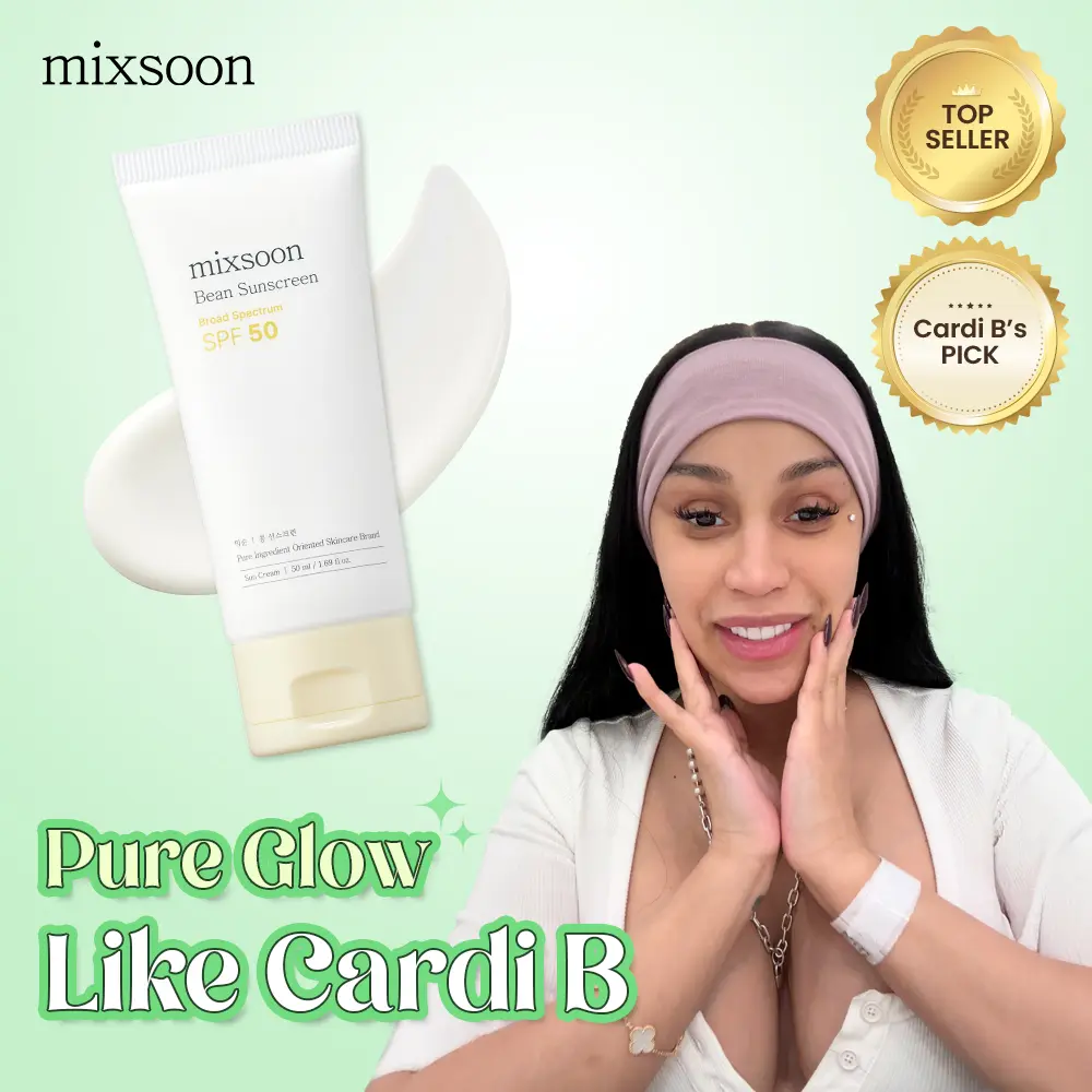 🔥[5𝟎% 𝐎𝐅𝐅 𝐋𝐀𝐒𝐓 𝐓𝐇𝐑𝐄𝐄 𝐃𝐀𝐘𝐒][Top Selling] mixsoon Bean Sunscreen 1.69 fl.oz / 50ml - Airy Watery Texture, No White Cast, Daily Korean Face Sunscreen-JKL