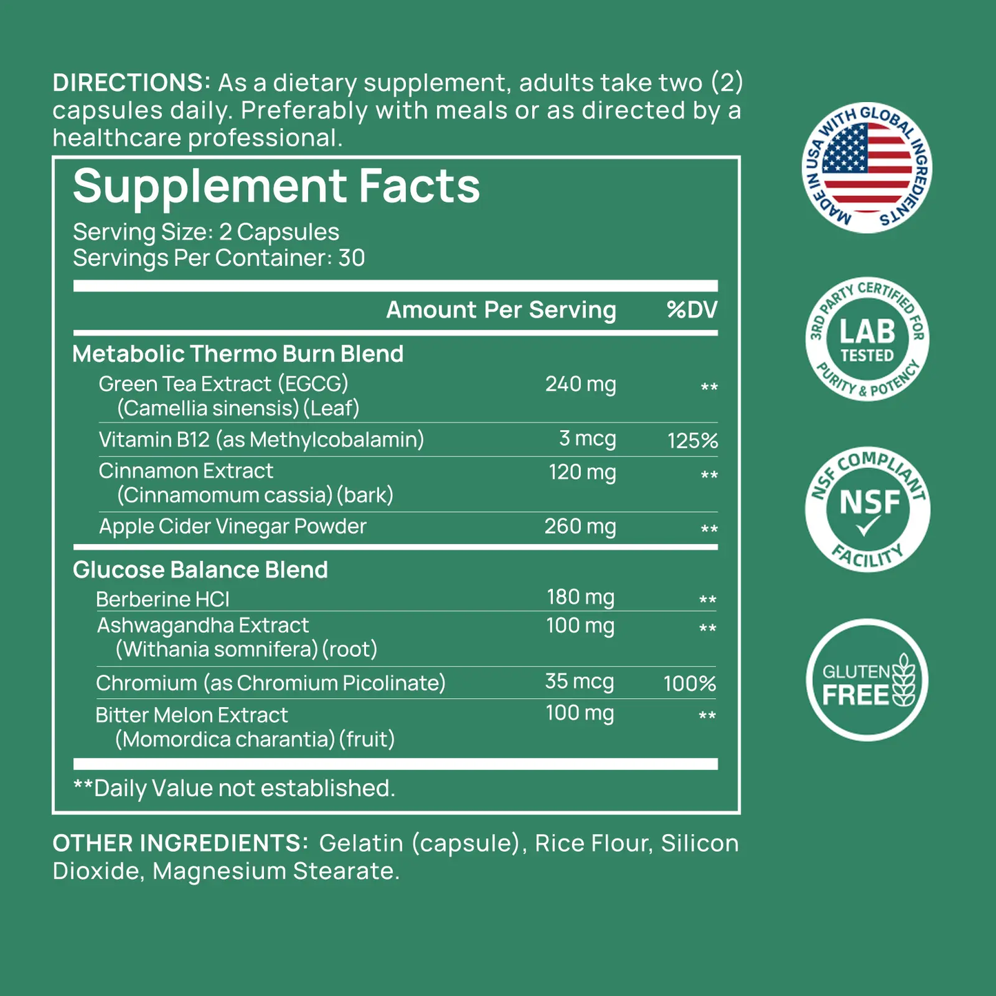 🔥[5𝟎% 𝐎𝐅𝐅 𝐋𝐀𝐒𝐓 𝐓𝐇𝐑𝐄𝐄 𝐃𝐀𝐘𝐒]Selerb Metaburn for Daily Nutrient Support – With Chromium, Vitamin B12 & Berberine HCI – 60 Capsules TikTokShopBlackFriday-JKL