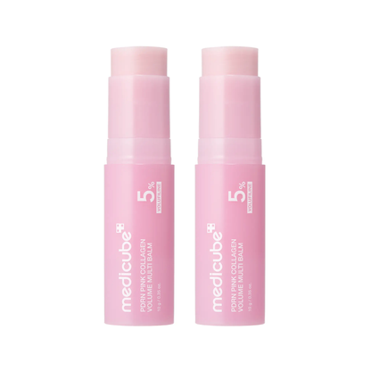 [NEW] [medicube] PDRN Pink Collagen Volume Multi Balm | All In One Volufiline, PDRN, NAD Stick for Youthful-Looking, Helping Look of Fine Lines, Firming Care, Anti-Aging Care | For Under-Eyes, Neck, Forehead, Smile Lines, Lip Care | Korean Skincare-JKL