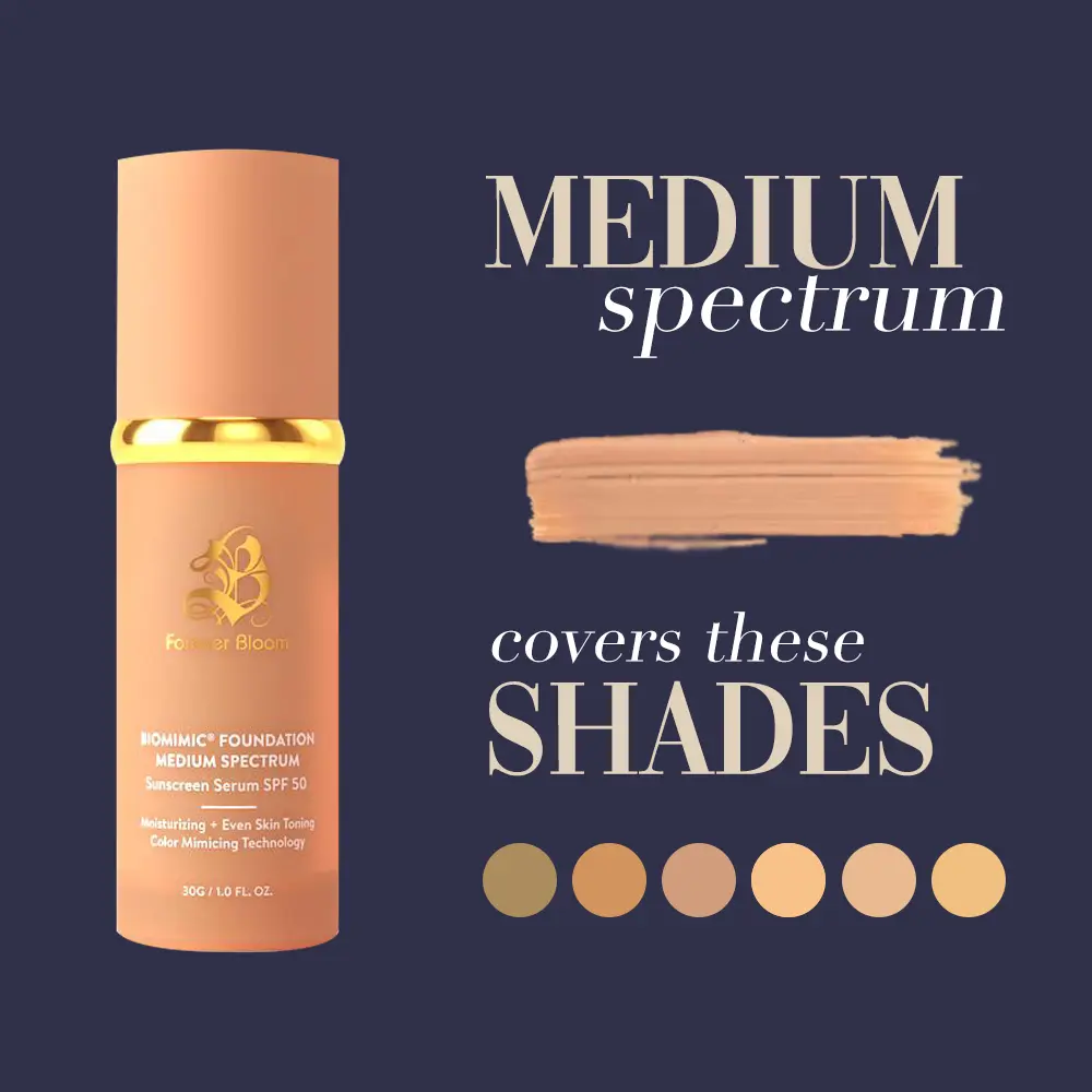 🔥[5𝟎% 𝐎𝐅𝐅 𝐋𝐀𝐒𝐓 𝐓𝐇𝐑𝐄𝐄 𝐃𝐀𝐘𝐒]Biomimic® Foundation 4 in 1 - Medium Spectrum-JKL