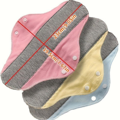 4pcs Leak-Proof & Waterproof Washable Incontinence Pads with Graphene Aseptic Technology for Elderly Care-OA