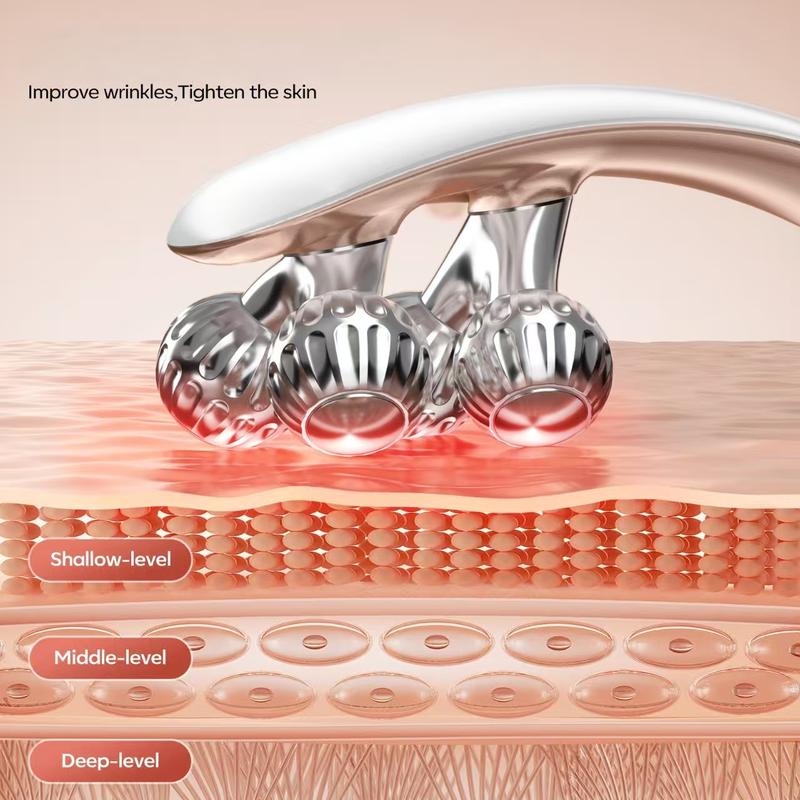 🔥[60% 𝐎𝐅𝐅 𝐋𝐀𝐒𝐓 𝐓𝐇𝐑𝐄𝐄 𝐃𝐀𝐘𝐒]Wireless Face Massager Tool - Rechargeable Skin Care Device for Puffiness Reduction & Improved Circulation - Portable for Home & Travel-LU