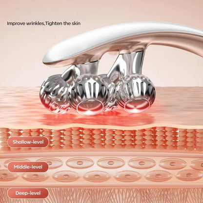 🔥[60% 𝐎𝐅𝐅 𝐋𝐀𝐒𝐓 𝐓𝐇𝐑𝐄𝐄 𝐃𝐀𝐘𝐒]Wireless Face Massager Tool - Rechargeable Skin Care Device for Puffiness Reduction & Improved Circulation - Portable for Home & Travel-LU