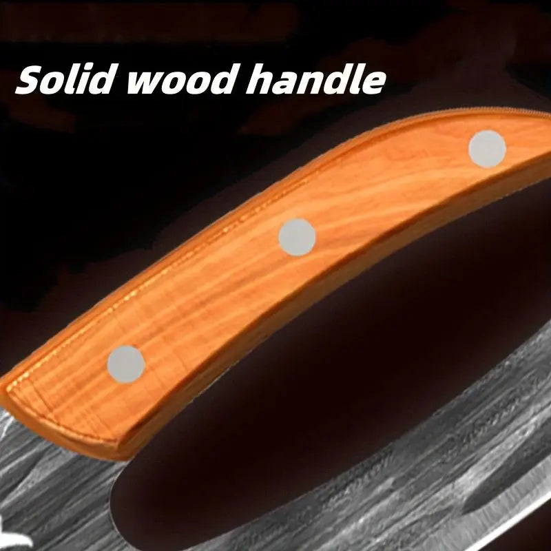 [Buy 1 Get 1 Free] For Only Today 2pcs kitchen knives, super sharp kitchen knives, meat cutters, kitchen knives and slicing knives Combination knife Block household knife chef knifes meat cleaver knife kitchen knives Kitchenware Meatcleaverset Cooking-OA