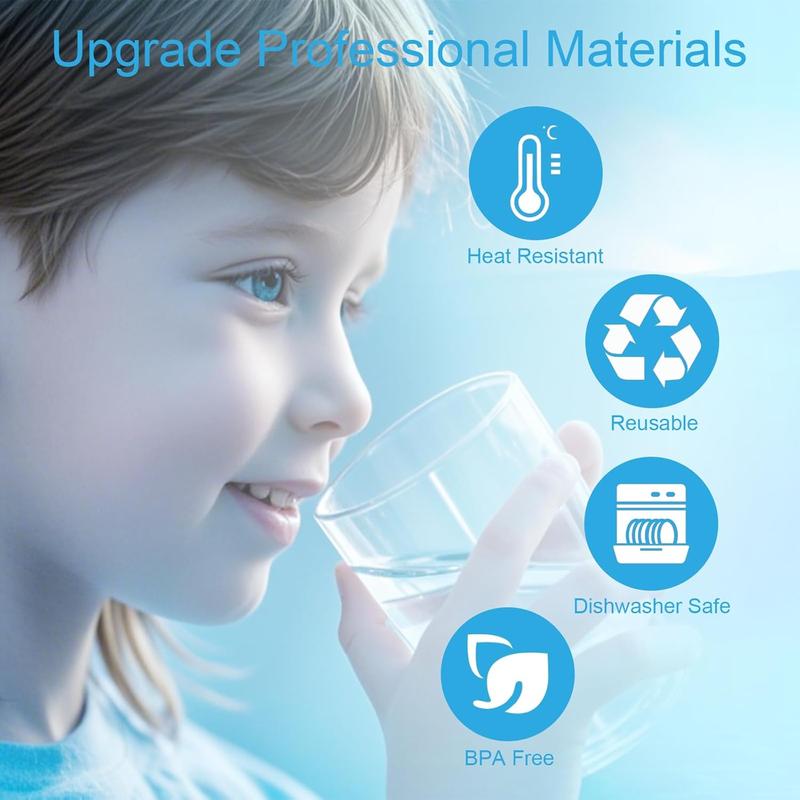 5 PCS 3 & 5 Gallon Water Jug Cap, Upgrade Reusable Replacement Caps, Non Spill Lids for 55mm Water Bottle-OA