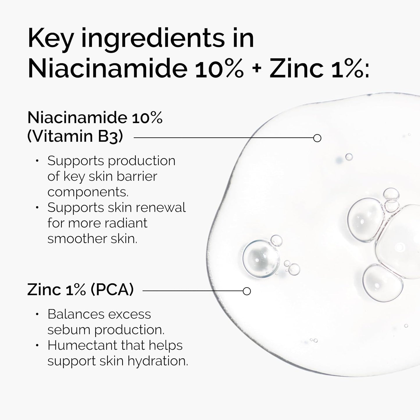 🔥[5𝟎% 𝐎𝐅𝐅 𝐋𝐀𝐒𝐓 𝐓𝐇𝐑𝐄𝐄 𝐃𝐀𝐘𝐒]The Ordinary Niacinamide 10% + Zinc 1%, Smoothing Serum for Blemish-Prone Skin-JKL