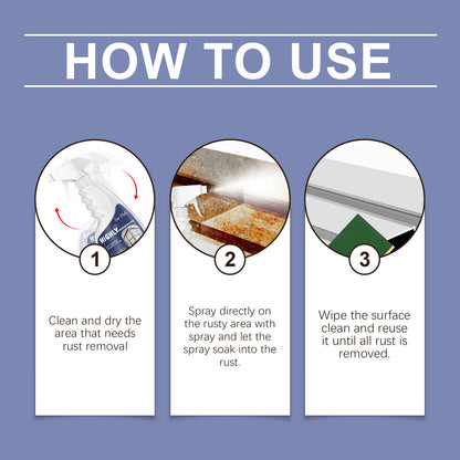 🔥[55% 𝐎𝐅𝐅 𝐋𝐀𝐒𝐓 𝐓𝐇𝐑𝐄𝐄 𝐃𝐀𝐘𝐒]Multi-functional rust remover, stainless steel cleaner, rust remover-LU