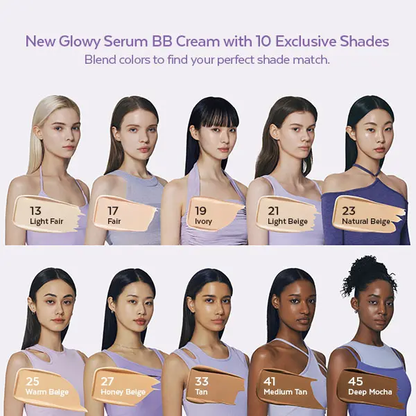 [MISSHA Official] M Perfect Cover Serum BBCream (35ml) - Bifida Ferment Lysate Serum-Infused BB Cream for Anti-Aging SkinRejuvenation, Skin Tint, Tinted Moisturizer,Skin Care Foundation Makeup,SuperfoodComplex,Glass Skin CardiBB OGBB PurpleBB-JKL
