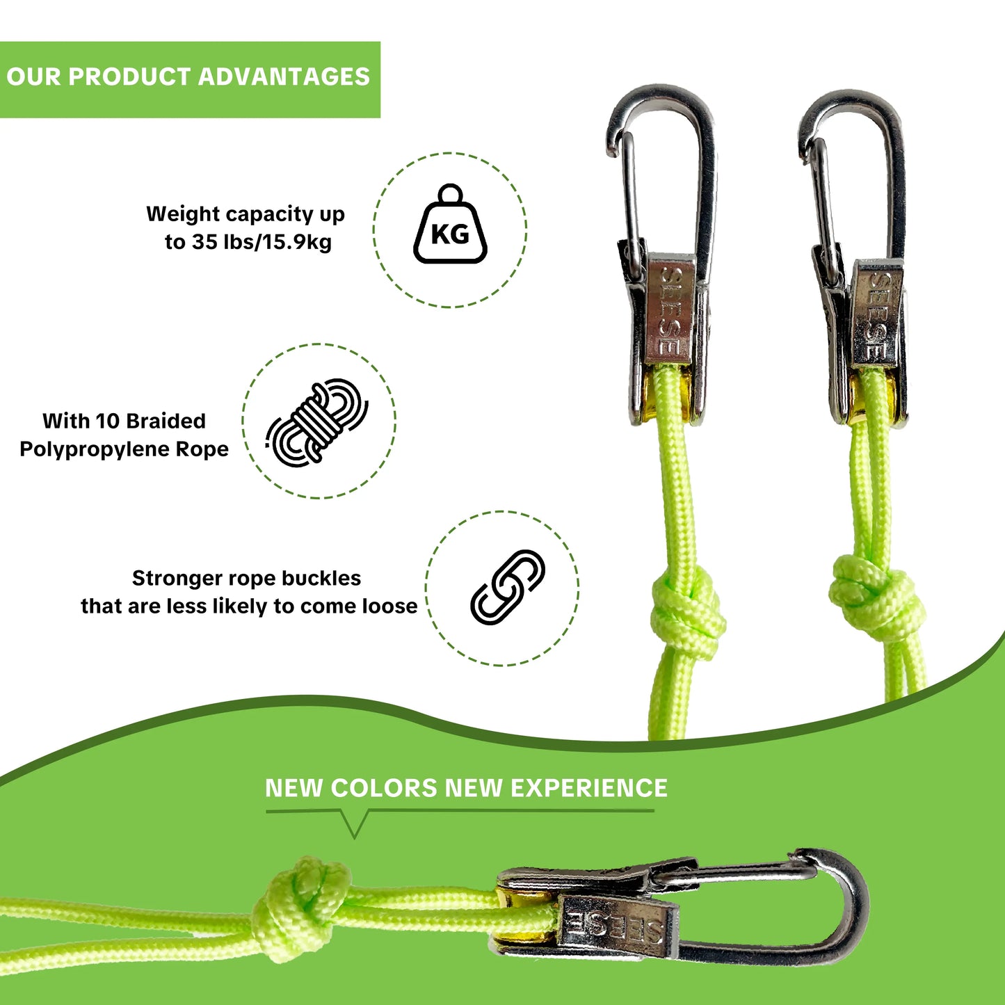 🔥[5𝟎% 𝐎𝐅𝐅 𝐋𝐀𝐒𝐓 𝐓𝐇𝐑𝐄𝐄 𝐃𝐀𝐘𝐒] 【SummerVibes】Retractable Buckle Rope-Adjustable Ropes 2026 New Rope Roller with Accessory Cord - Easy Secure Tie Down for Outdoor,Camping, Marine Rope,and Boating Guy Lines ,Tools Gadgets,Truck Stuff ,Car Essentials-JKL