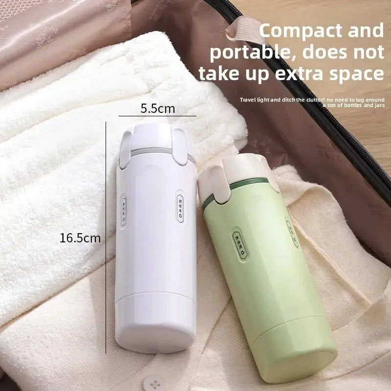 🔥[5𝟎% 𝐎𝐅𝐅 𝐋𝐀𝐒𝐓 𝐓𝐇𝐑𝐄𝐄 𝐃𝐀𝐘𝐒]4-in-1 Travel Dispenser Bottle for Toiletries Portable Cosmetic Shampoo Storage Lotion Compact Plastic Container Wholesale Easy Press Smooth Flow bottle-JKL
