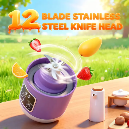 🔥[5𝟎% 𝐎𝐅𝐅 𝐋𝐀𝐒𝐓 𝐓𝐇𝐑𝐄𝐄 𝐃𝐀𝐘𝐒]Ultimate Portable Blender! USB Rechargeable & Compact for Smoothies On-The-Go - Perfect Travel, Back To School & Gym! Leak Proof Design, Makes Shakes & Baby Food in Seconds cup juicer rechargeable mini blender vegetable-JKL