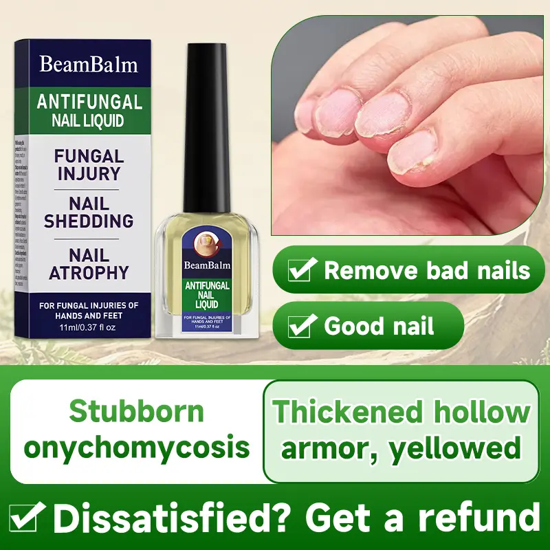 🔥[5𝟎% 𝐎𝐅𝐅 𝐋𝐀𝐒𝐓 𝐓𝐇𝐑𝐄𝐄 𝐃𝐀𝐘𝐒]BeamBalm Toenail Fungus Extra Strength,Antifungal Solution for Toenail or Fingernail, Triple ActionFormula for Remove Fungal, Repair and Renewal DamagedNails.-JKL