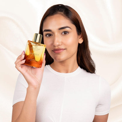 🔥[5𝟎% 𝐎𝐅𝐅 𝐋𝐀𝐒𝐓 𝐓𝐇𝐑𝐄𝐄 𝐃𝐀𝐘𝐒]Bellavita Luxury Honey Oud Eau de Parfum | 100 ml (3.4 fl.oz.) | Perfume for Men and Women | Sweet Honey, Bergamot, Oud, and Amber Notes | Women's Day Special-JKL
